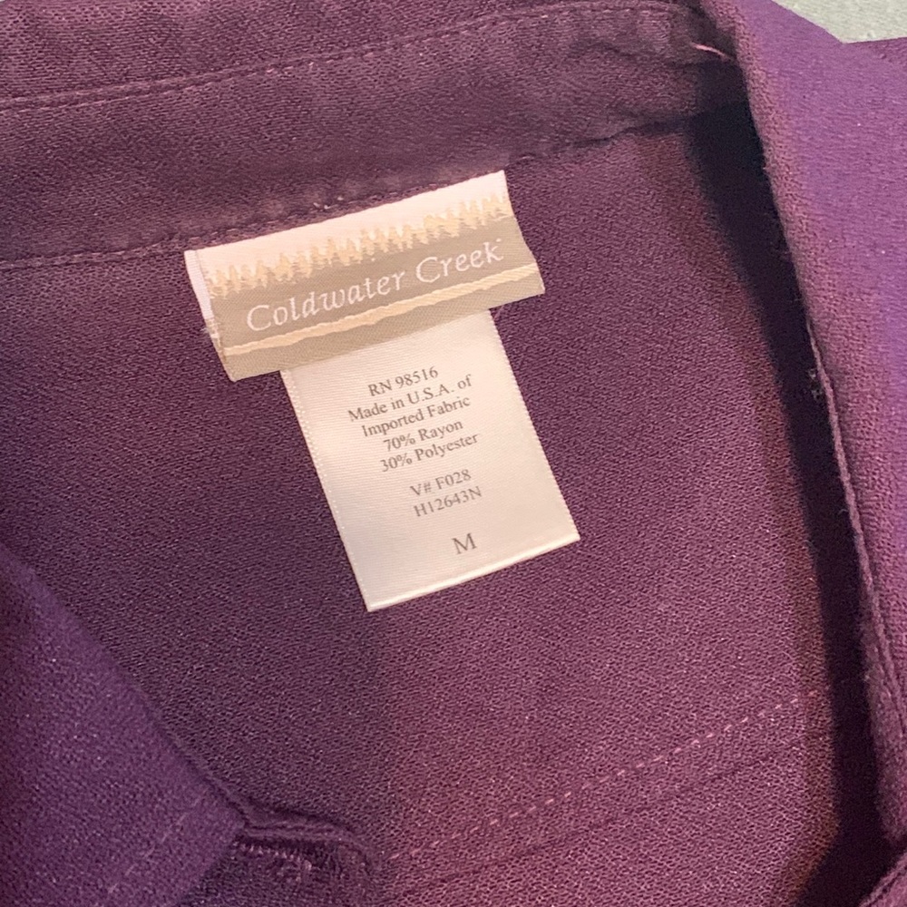 Maxi skirt set plum Coldwater Creek - Picture 3 of 4